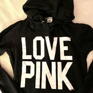 Black VS Pink Hoodie Size Small